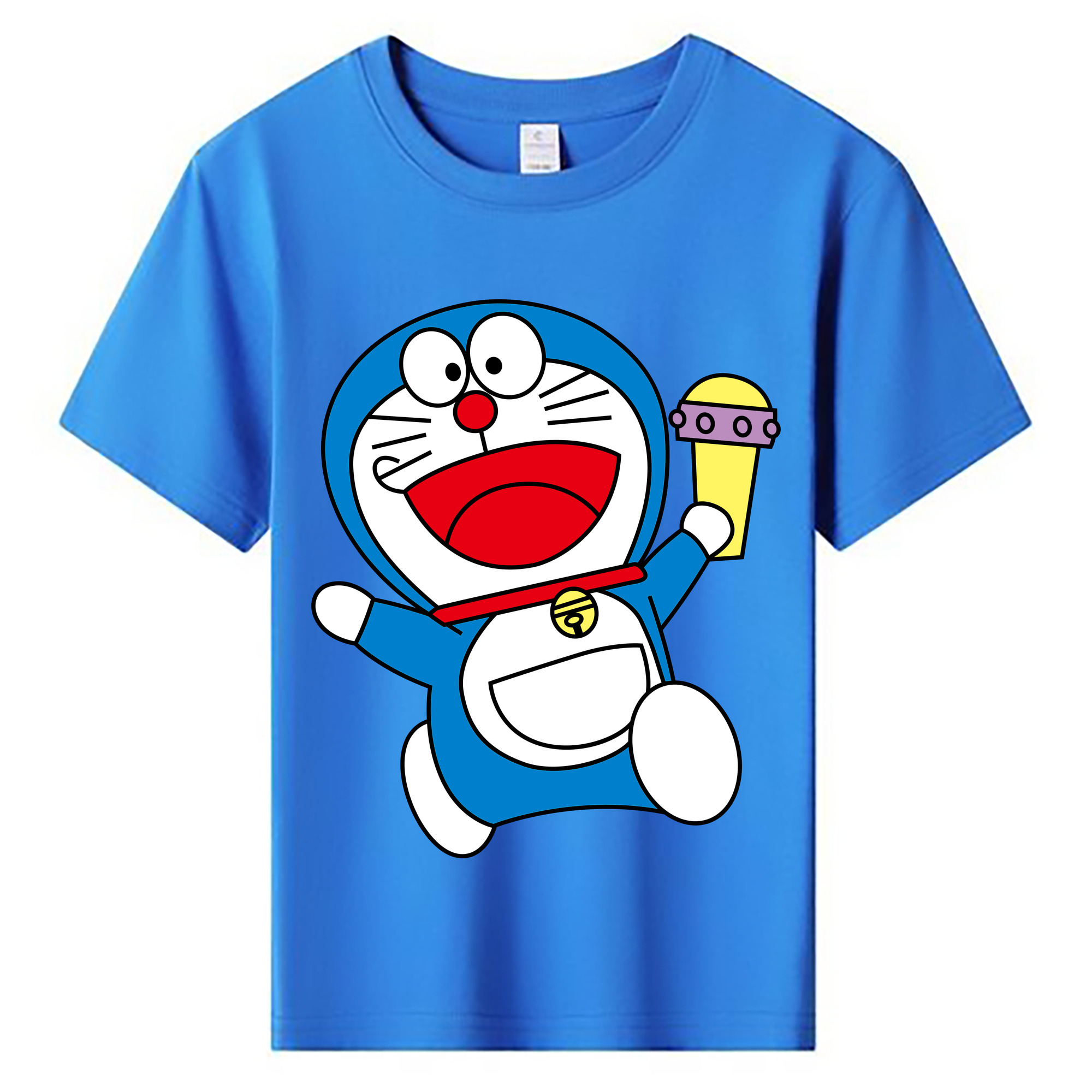 （画像用） ドラえもん Doraemon 綿100％キッズTシャツ（フロントプリント）